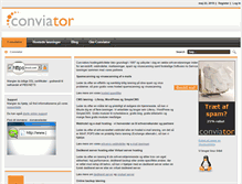 Tablet Screenshot of conviator.com